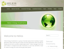 Tablet Screenshot of heliosfund.com